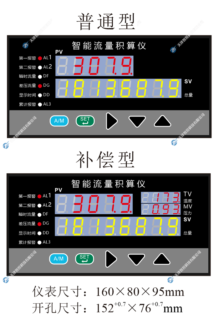 ZKS-LK80系列流量積算儀,天津智控科技有限公司